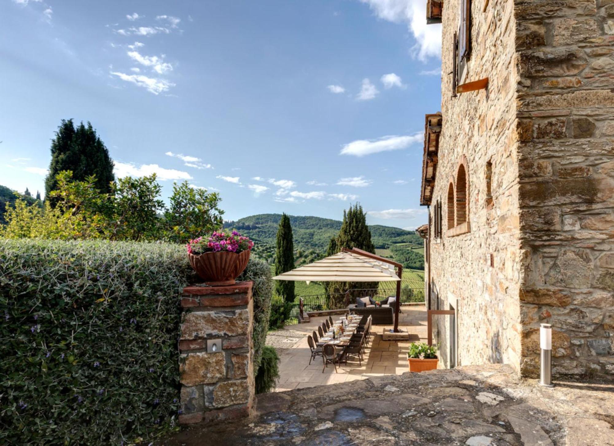 Amore Rentals - Villa Bellaflore Panzano in Chianti Kültér fotó